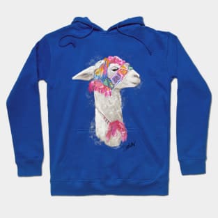 Decorated Peruvian Llama Hoodie